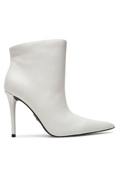 Steve Madden ghete de damă până la gleznă SM11003451 albe
