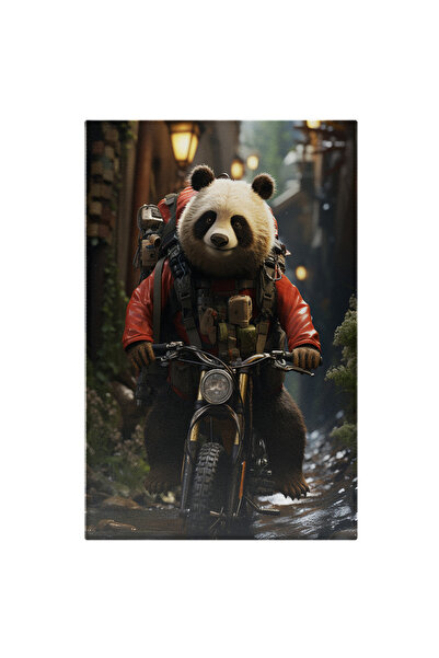 StoryGift Romania Canvas Painting 90 x 60CM Modern Inspiration Unframed Panda...