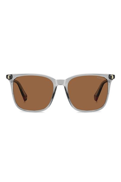 Polaroid Polarized Sunglasses Men Polaroid PLD 6226/S KB7/HE, Plastic, Transparent, 57 mm