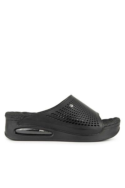 Muya Rive Anatomical Air Max Sole Heel Spur Women's Slippers Black