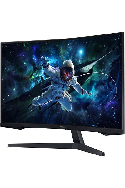 Samsung 32" Odyssey G5 Curved Gaming Monitor, QHD (2560x1440), 165Hz Refresh Rate & 1ms Response
