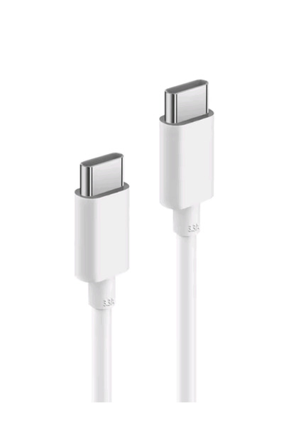 HONOR Matebook Ve Cep Telefonu Uyumlu Orijinal Usb-C to Usb-C Şarj Kablosu 3.3A 1.8M Kutusuz