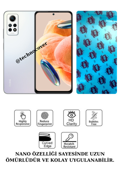 Genel Markalar Redmi Note 12 Pro Uyumlu Nano Cam Ekran Koruyucu