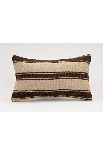 Kilim Whole Sale El Yapımı Kilim'den Yapılmış Vintage Kırlent Kılıfı, Yün, 30...