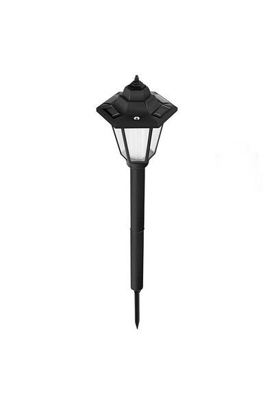 eyemazing Lampă solară de grădină hexagonală EMazing, alb rece
