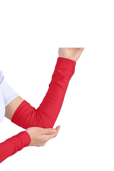 Gratia Practical Red Sleeve Combed Straight