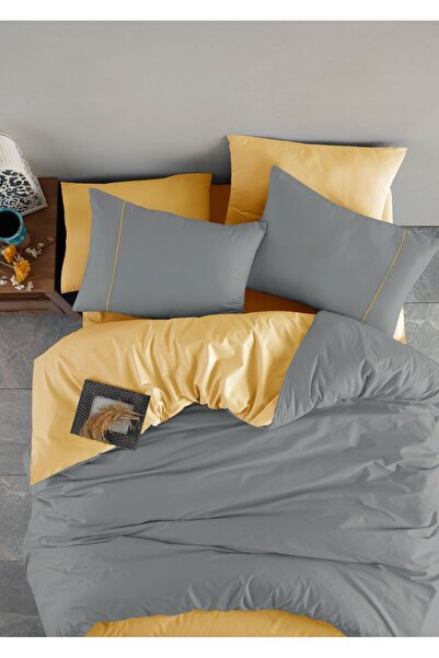 Çeyiz Merkezi طقم غطاء لحاف مزدوج الجوانب من القطن 100% من Majoli (مزدوج)