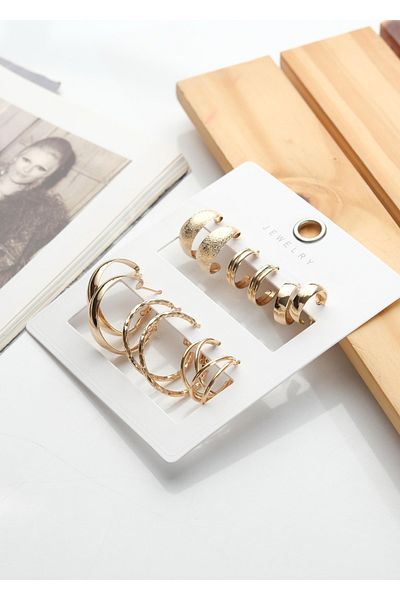 Jack Ferrero Women's multi earring set