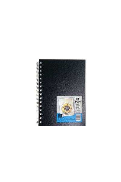 Arhi Design Sketchbook A5 80 Sheets, Vellum, Burgundy, 2 Pcs/set