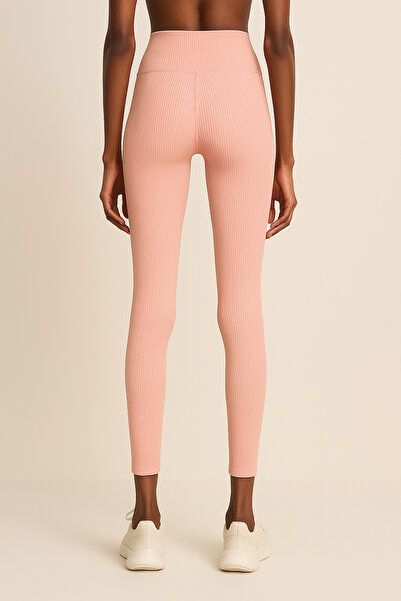 HNX High Waist Recovery Ribbed Ribbed Sports Women's Leggings |   Baby Mouth