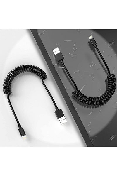 MTAKYI Set of 2 cables for iPhone MTAKYI, black, 120 cm