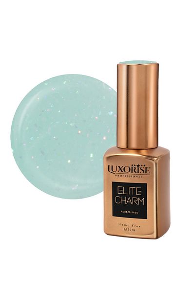 LUXORISE Bucșă Elite cu bază de cauciuc - Strălucire mentă 15ml