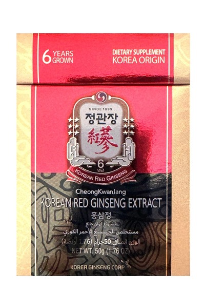 KOREAN RED GINSENG مستخلص 50 جرام