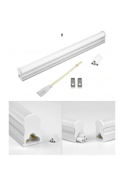 fullreyon 1 Adet 18 Watt 120 CM 6500 Kelvin Beyaz Işık Çok Kaliteli Eklenebil...