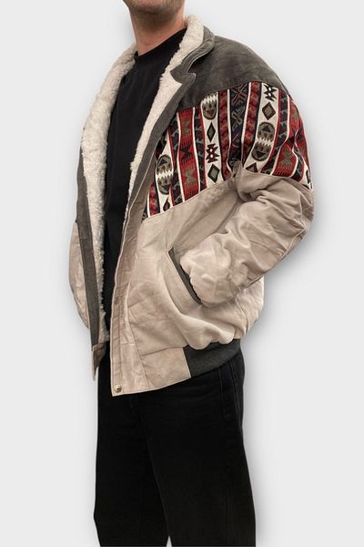 CANMODA (7397) 2XLarge размер Специално яке с винтидж шарки