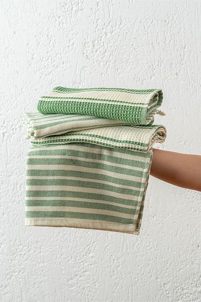 Soley |   Izay |   100% Cotton Kitchen Towel Set of 4