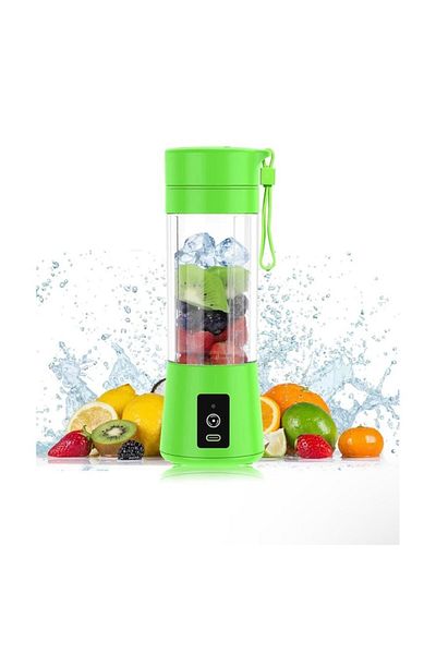 MACVI Macvi® Electric Mini Blender, 75 W, 1x USB, 380 ml, Green