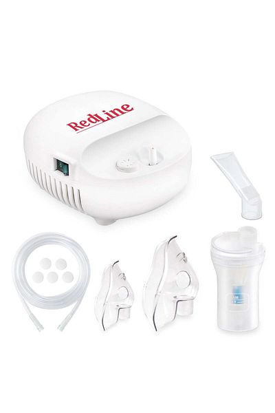 Redline Nb-230c Aerosol Device, Children's and Adult Mask, For Colds, Bronchitis, Asthma, Allergies, Pharyngitis