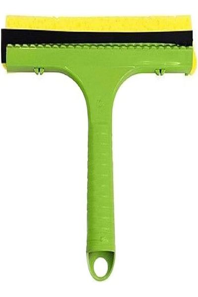 Rival Window Cleaner – Lime-Green, Streak-Free Cleaning Tool (21 x 10 cm)