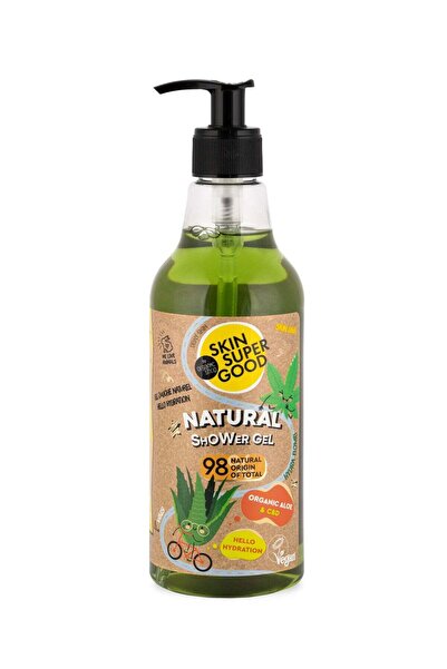 organic shop جل الاستحمام الطبيعي هالو هايدريشن 500 مل