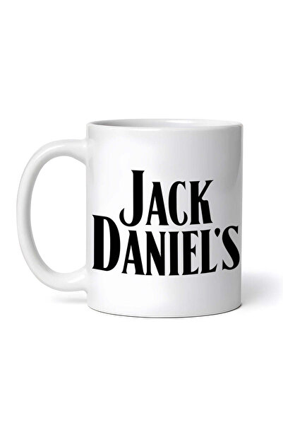 OEM Εξατομικευμένη λευκή κούπα, μάρκας Jack Daniel's, INOVATIX®. 330 ml