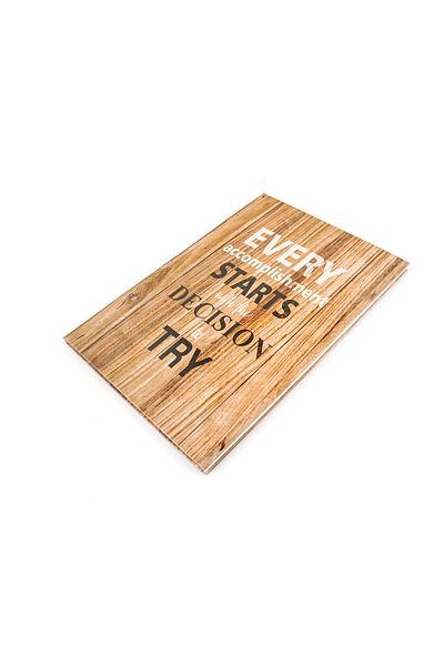 Arhi Design A4 hardcover notebook (Register), 96 sewn pages - Natural Beige, Romanian, 2 PCS/SET