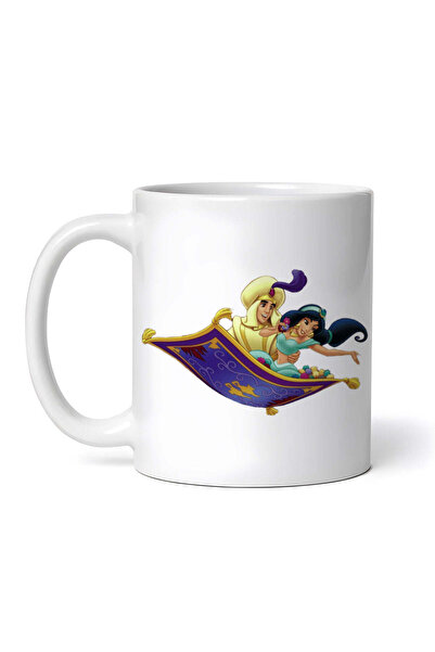 OEM Cană albă personalizată, Prințesa Disney Jasmine, INOVATIX®. 330ml