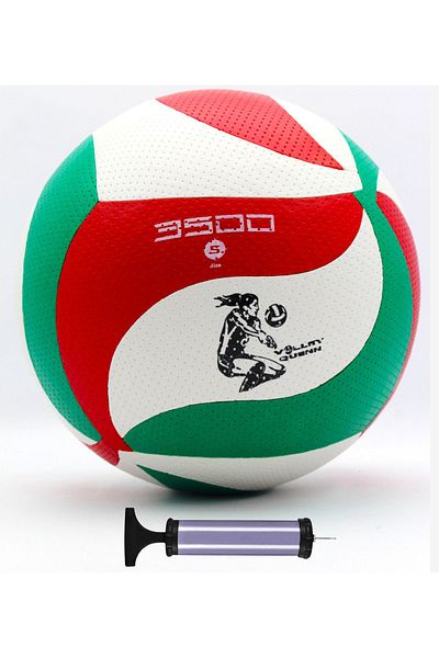 kutuTR Volley Quenn Volleyball Ball Soft Touch Bonding Soft Size 5 260 Gr Pump Gift