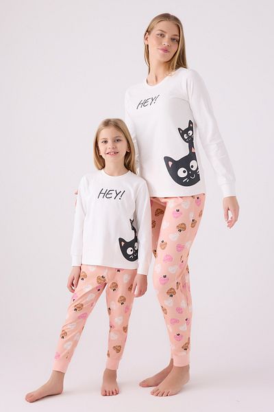 Rolypoly Mother Daughter Longsleeve Pajamas Suit, Each Age Group Has Different Prices!! !