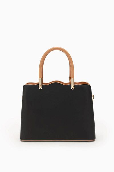 Levidor Geantă de mână și de umăr pentru femei Black Camel 930065