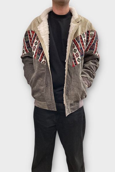 CANMODA (7396) 2XLarge размер Специално яке с винтидж шарки