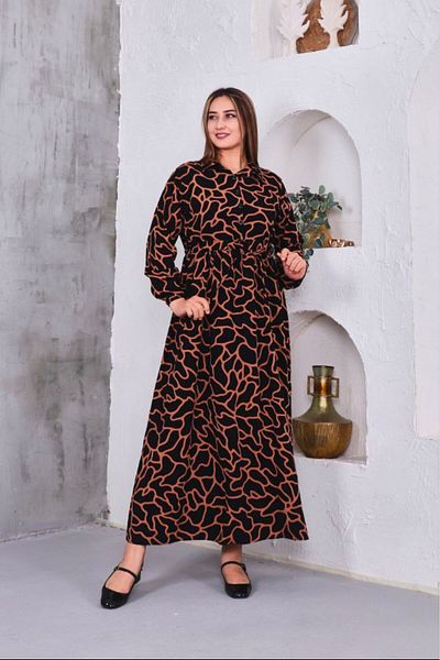 Sevda Kılınç 🌸 🌸 Viscosse Combed Fabric Dress 🌸 🌸