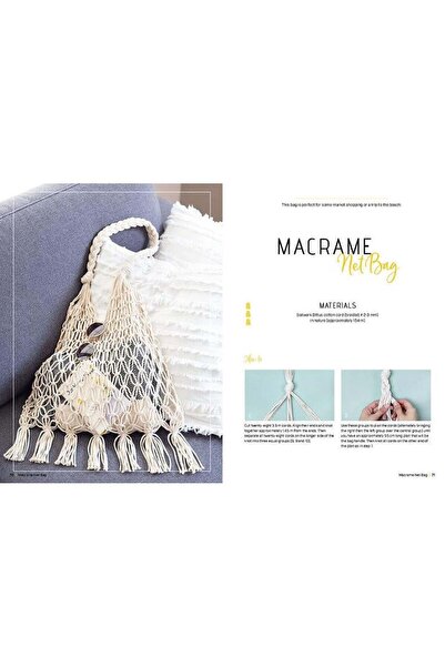 Tuva Yayıncılık N.KİTABI "MACRAME SUPER EASY"