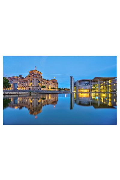 StoryGift Romania Tablou Canvas Reichstag Si Paul Loebe Haus La Amurg, Arhitectura, Berlin, Calatorie 4590
