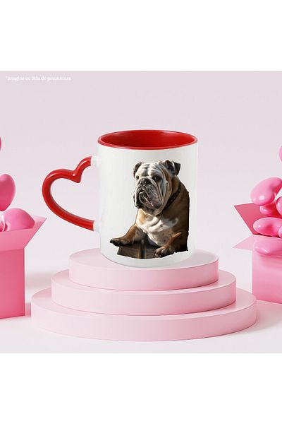 StoryGift Romania Mug With Bulldog Dog Angry, Sad, Unhappy, Adorable, Animals, Ceramic, 330, With, STG