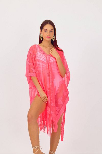 Bysenby Bysen Butterfly Patterned Beach Pareo - Loose Dress