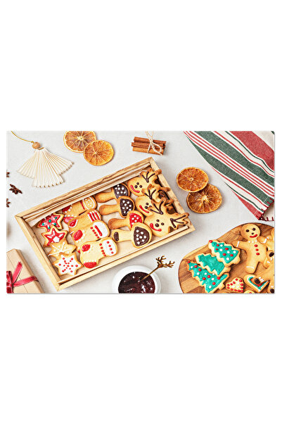 StoryGift Romania Tablou Canvas Delicii De Sarbatori: Biscuiti De Craciun