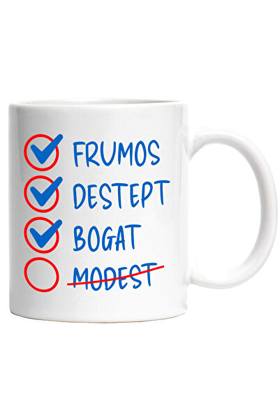 StoryGift Romania Cana cu Lista cerinte Indeplinite baiat Text Frumos Destept...