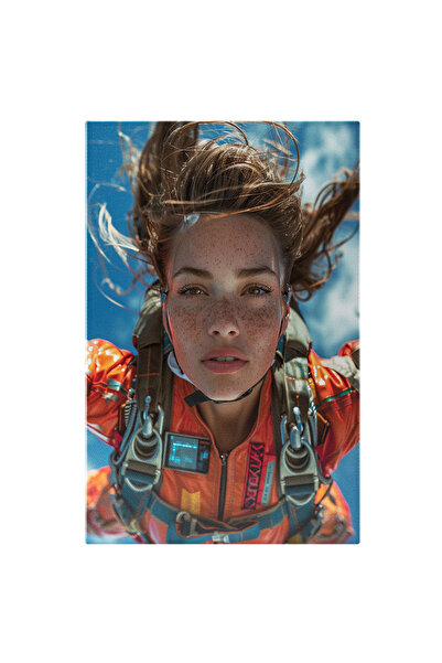 StoryGift Romania Tablou Canvas Curajoasa Fata Care Experimenteaza Sariturile...