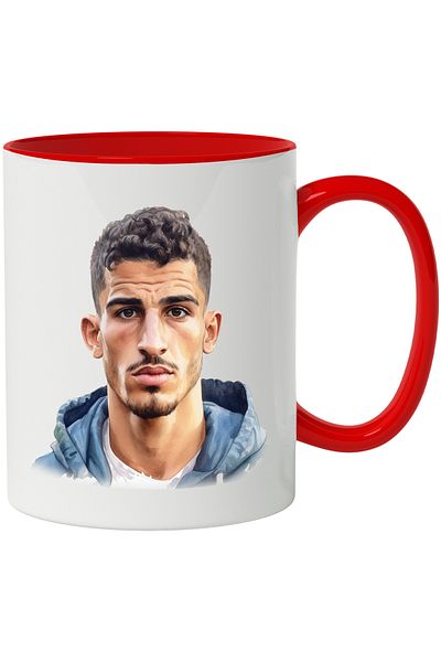 StoryGift Romania Cup With Paul Denino, Ice Poseidon, Streamer, Celebrity, Multicolor 330 ml, Ceramic, With ,STG