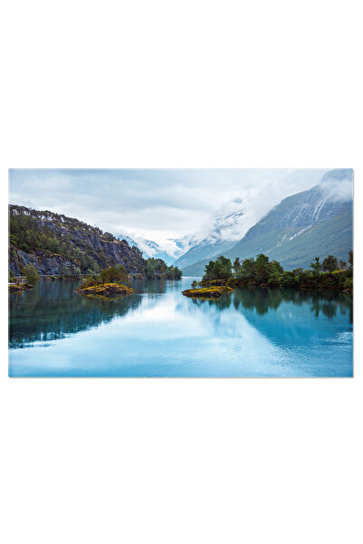 StoryGift Romania Tablou Canvas: Peisaj Natural Cu Munti Si Nori - Miracolul ...