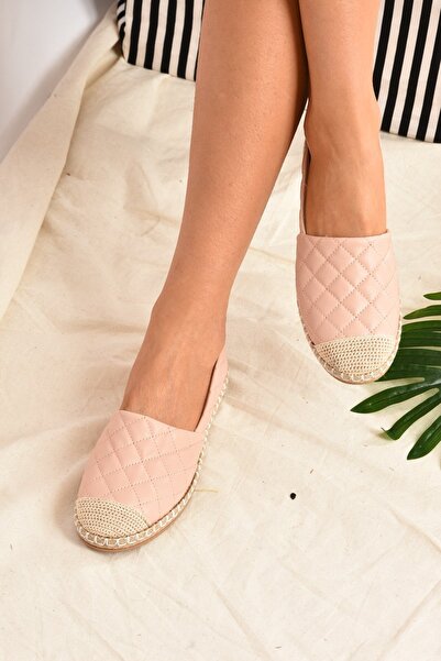 Fox Shoes Powder Quilted Women's Shoes D280250009