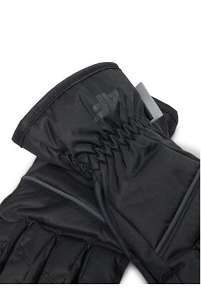 4F unisex children's ski gloves 4FJWAW24AFGLU154 black
