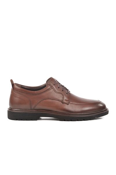 AYAKMOD Chestnut Genuine Leather Orthopedic Men's Casual Shoes 3K1377 m