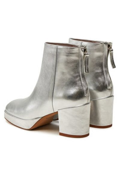 Balagan women's ankle boots ELTON silver-colored