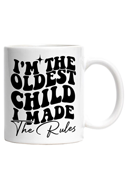 StoryGift Romania Cana cu mesajul "I'm the oldest child, I made the rules" - ...