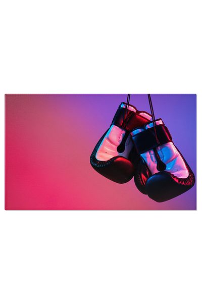 StoryGift Romania Canvas Painting 120 x 80CM The Power of Pugilism, boxing, knockout, mittens, training, ,STG