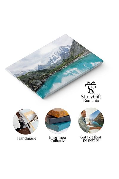 StoryGift Romania Tablou Canvas Peisaj Cu Rau Colorado Si Canionul Grand, America, Desert, Natura Salbatica 748
