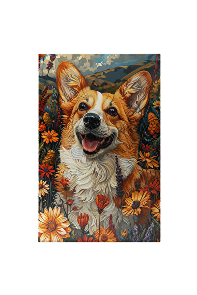 StoryGift Romania Tablou Canvas Zambetul Unui Catel Fericit Cu Ochii Caprui S...