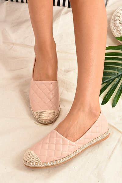 Fox Shoes Powder Quilted Women's Shoes D280250009